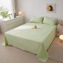 New Waffle simple solid color four piece single double bed sheet quilt cover four piece fitted sheet set three piece set wholesale 