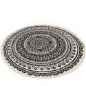 Round Floor Mat Bedside Living Room Decorative Carpet Round Computer Chair Cushion Corner Chair Cushion Basket Carpet Thin 