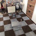 Wholesale carpets Bedrooms are fully covered with plush mats Splicing carpets Girls' rooms Jigsaw floor mats are fully covered with foam mats 