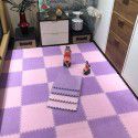 Wholesale carpets Bedrooms are fully covered with plush mats Splicing carpets Girls' rooms Jigsaw floor mats are fully covered with foam mats 