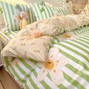 Cotton quilt cover, single piece, 100% cotton, 150x200, student dormitory, single person, 1.5 sheets, bed sheet, quilt cover, 200x230 