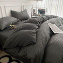 Summer waffle four piece washing cotton sheet quilt cover non cotton cotton bedding college dormitory 3 