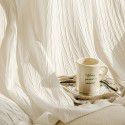 2022 New Yuelong gauze swallow tail gauze curtain, light tight French luxury balcony gauze, window screen 
