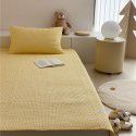 Class A 60 Thread Count Cotton Light Luxury Children's Pure Color Simple Bed Cover Soft and Skin friendly Dry Board Pure Color Quilting Washing 
