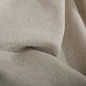 Silk language manufacturer wholesale cotton and linen blackout cloth Nordic style ins solid color curtain fabric hotel project meteor hemp 
