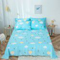 Pure cotton bedspread printing small and fresh 12868 skin friendly comfortable single and double bed cotton bedspread sold directly by manufacturers 