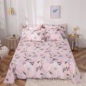 Pure cotton bedspread printing small and fresh 12868 skin friendly comfortable single and double bed cotton bedspread sold directly by manufacturers 
