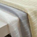 Simple cotton and linen Nordic style curtains, window screens, bedroom balconies, living rooms, lattices, and finished solid curtains, screen curtains 