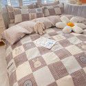 2022 spring new ins cartoon pure cotton bedding four piece cotton children's sheet quilt cover three piece set 