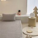 Class A 60 Thread Count Cotton Light Luxury Children's Pure Color Simple Bed Cover Soft and Skin friendly Dry Board Pure Color Quilting Washing 