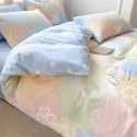 Small fresh cotton 4-piece set, pure cotton 3-piece set, bed sheet, net red dormitory bedding, 4-piece set, wholesale 