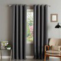 Manufacturers directly sell Amazon blackout curtain, solid color, matt, foreign trade, cross-border heat insulation, sunscreen, and blackout curtain products 