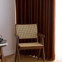 919 Australian wool burnt sugar curtain retro living room bedroom shading thickened velvet velvet 