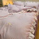 The manufacturer directly sells Korean lace 4-piece set of 60 Australian cotton bed sheets in small wind and fresh quilt cover gifts for sale 