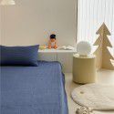 Class A 60 Thread Count Cotton Light Luxury Children's Pure Color Simple Bed Cover Soft and Skin friendly Dry Board Pure Color Quilting Washing 
