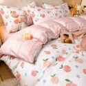Cotton quilt cover, single piece, 100% cotton, 150x200, student dormitory, single person, 1.5 sheets, bed sheet, quilt cover, 200x230 
