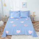 Pure cotton bedspread printing small and fresh 12868 skin friendly comfortable single and double bed cotton bedspread sold directly by manufacturers 