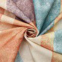 Nordic printing decorative curtain cloth Modern client bedroom shading cloth Polyester curtain cloth wholesale 