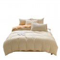 Summer waffle four piece washing cotton sheet quilt cover non cotton cotton bedding college dormitory 3 
