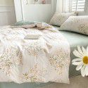 Small fresh cotton 4-piece set, pure cotton 3-piece set, bed sheet, net red dormitory bedding, 4-piece set, wholesale 