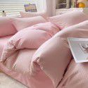 Summer waffle four piece washing cotton sheet quilt cover non cotton cotton bedding college dormitory 3 