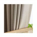 Small Red Book Matcha Green Cotton Linen Shading Curtain Living Room Bedroom Milk Tea Color Nordic Modern Simple Japanese Curtain Cloth 