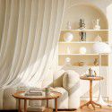 2022 New Yuelong gauze swallow tail gauze curtain, light tight French luxury balcony gauze, window screen 