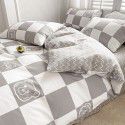 Small fresh cotton 4-piece set, pure cotton 3-piece set, bed sheet, net red dormitory bedding, 4-piece set, wholesale 