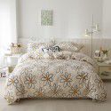 2022 new ins style cotton printed four piece set 13372 cotton simple sheet fitted sheet set 