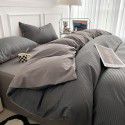 Summer waffle four piece washing cotton sheet quilt cover non cotton cotton bedding college dormitory 3 
