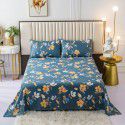 Pure cotton bedspread printing small and fresh 12868 skin friendly comfortable single and double bed cotton bedspread sold directly by manufacturers 