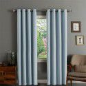 Manufacturers directly sell Amazon blackout curtain, solid color, matt, foreign trade, cross-border heat insulation, sunscreen, and blackout curtain products 