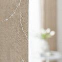 Send the finalized new fashion high-grade milk tea color curtain jacquard thickened wind proof and cold proof living room bedroom window 