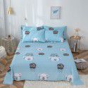 Pure cotton bedspread printing small and fresh 12868 skin friendly comfortable single and double bed cotton bedspread sold directly by manufacturers 
