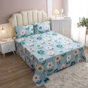Pure cotton bedspread printing small and fresh 12868 skin friendly comfortable single and double bed cotton bedspread sold directly by manufacturers 