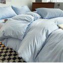 Summer waffle four piece washing cotton sheet quilt cover non cotton cotton bedding college dormitory 3 
