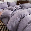 Summer waffle four piece washing cotton sheet quilt cover non cotton cotton bedding college dormitory 3 