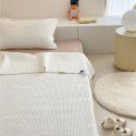 Class A 60 Thread Count Cotton Light Luxury Children's Pure Color Simple Bed Cover Soft and Skin friendly Dry Board Pure Color Quilting Washing 