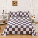 Pure cotton bedspread printing small and fresh 12868 skin friendly comfortable single and double bed cotton bedspread sold directly by manufacturers 