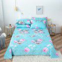 Pure cotton bedspread printing small and fresh 12868 skin friendly comfortable single and double bed cotton bedspread sold directly by manufacturers 