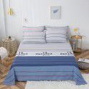 Pure cotton bedspread printing small and fresh 12868 skin friendly comfortable single and double bed cotton bedspread sold directly by manufacturers 