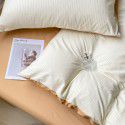 Summer waffle four piece washing cotton sheet quilt cover non cotton cotton bedding college dormitory 3 