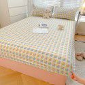 Small fresh cotton 120x200 fitted sheet cotton sheet pillowcase Simmons protective cover 150x200 enlarged bedspread 