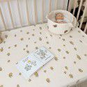 Soft waxy cotton 60 thread double-layer gauze thin bed sheet Children's single double bed Type A gauze sheet Thin cover quilt 
