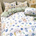 Cotton quilt cover, single piece, 100% cotton, 150x200, student dormitory, single person, 1.5 sheets, bed sheet, quilt cover, 200x230 