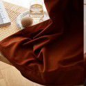 919 Australian wool burnt sugar curtain retro living room bedroom shading thickened velvet velvet 