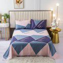 Pure cotton bedspread printing small and fresh 12868 skin friendly comfortable single and double bed cotton bedspread sold directly by manufacturers 