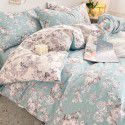 Cotton quilt cover, single piece, 100% cotton, 150x200, student dormitory, single person, 1.5 sheets, bed sheet, quilt cover, 200x230 