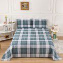 Pure cotton bedspread printing small and fresh 12868 skin friendly comfortable single and double bed cotton bedspread sold directly by manufacturers 