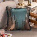 Nordic Geometric Throw Pillow Cover New Chinese Style Sofa Throw Pillow Cushion Living Room Household Model Room Wrap Hotel Soft Decoration 